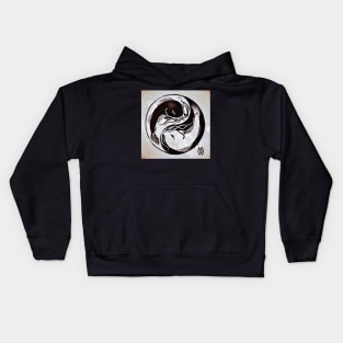 Catfish Yin Yang Kids Hoodie